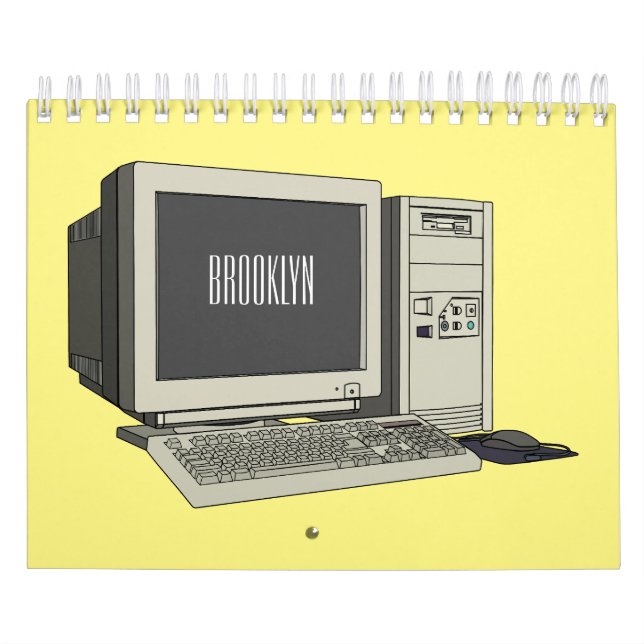 Calendário de ilustração do desenho do Home Applia (Capa)