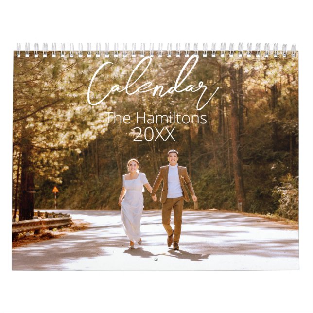 Calendário de Imagens Personalizado com Script (Capa)