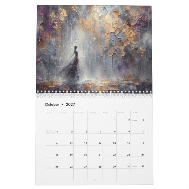 Calendário de Impressões Artísticas de 2026 (Austr (Out 2027)