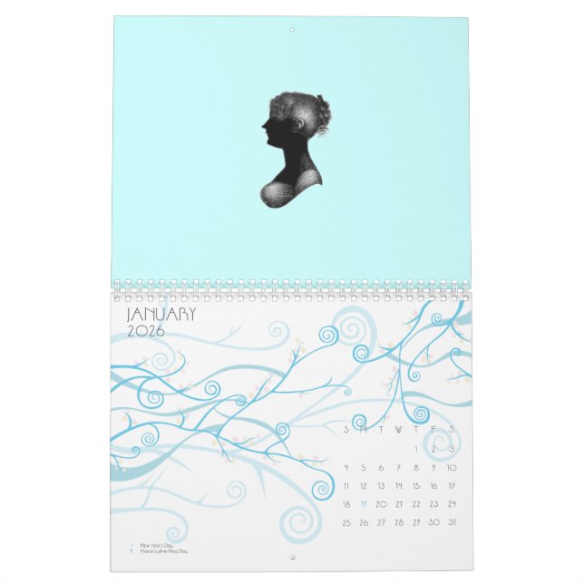 Calendário de Inglaterra da regência (Jan 2026)