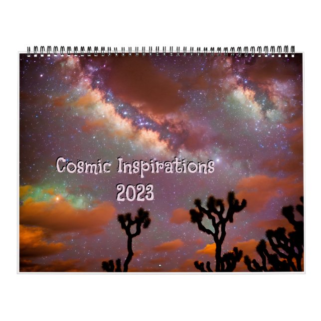 Calendário de Inspirações Cósmicas (Capa)