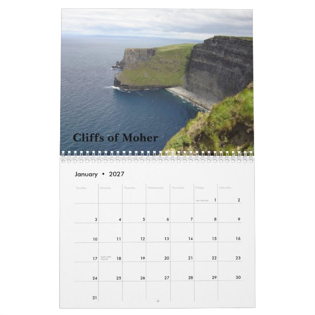 Calendário de Ireland 2010 (Jan 2027)