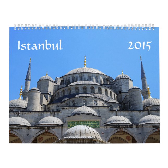Calendário de Istambul 2015 (Capa)