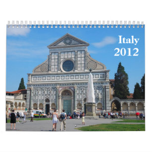Calendário de Italia 2012
