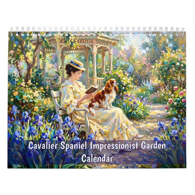 Calendário de Jardim Impressionista do Cavalier Sp (Capa)