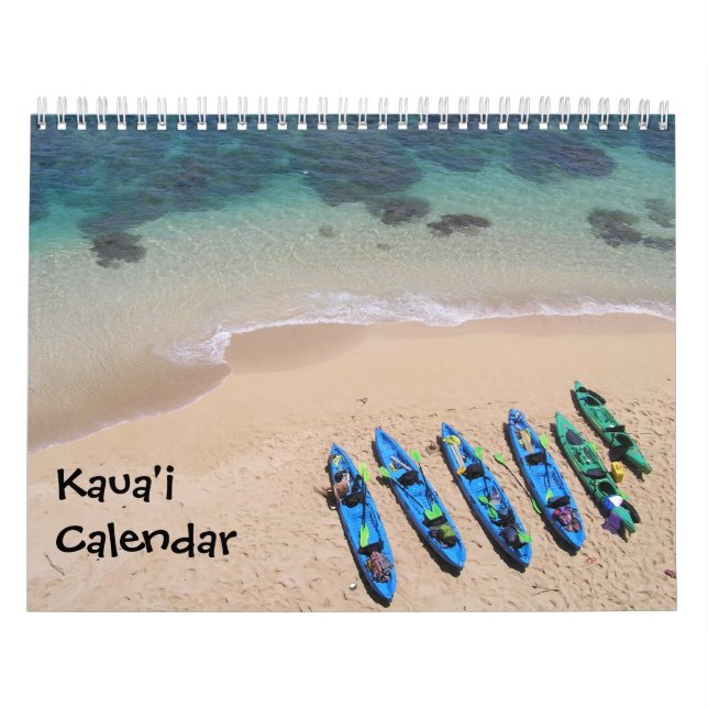 Calendário de Kaua'i (Capa)