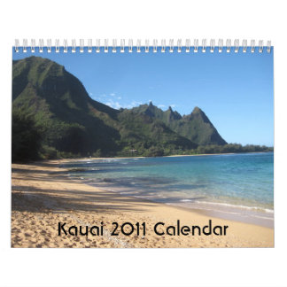 Calendário de Kauai 2011