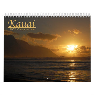 Calendário de Kauai 2011