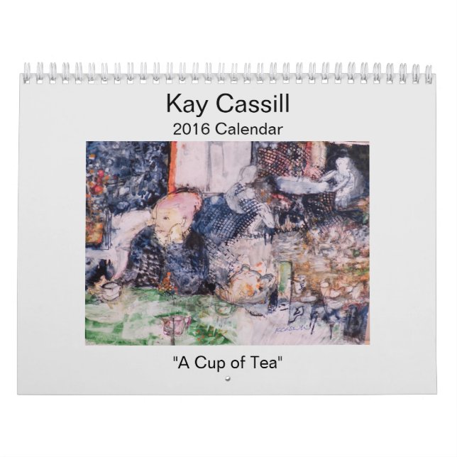 Calendário de Kay Cassill 2016 (Capa)