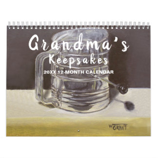 Calendário de Keepsakes da vovó