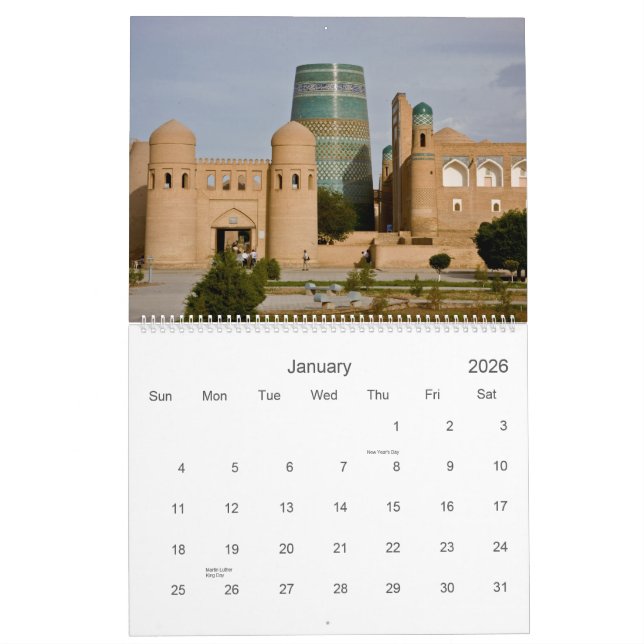 Calendário de Khiva 2010 (Jan 2026)