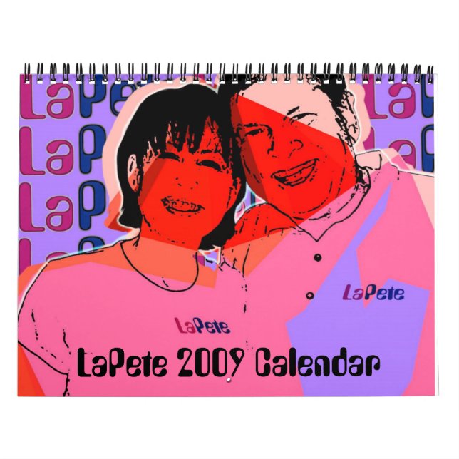 Calendário de LaPete 2009 (Capa)
