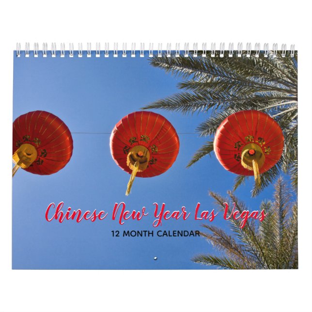 Calendário de Las Vegas para o Ano Novo Chinês (Capa)