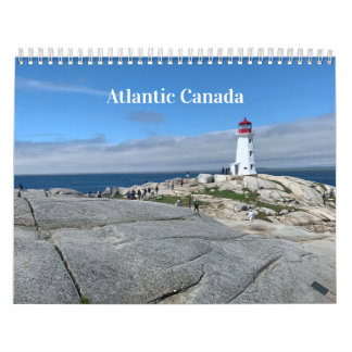Calendário de locais e atrações do Canadá Atlântic