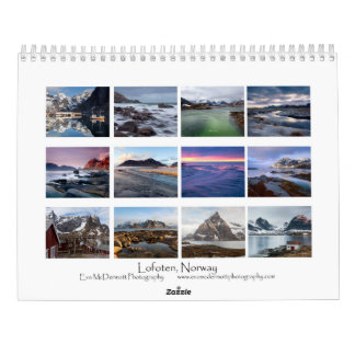 Calendário de Lofoten Noruega