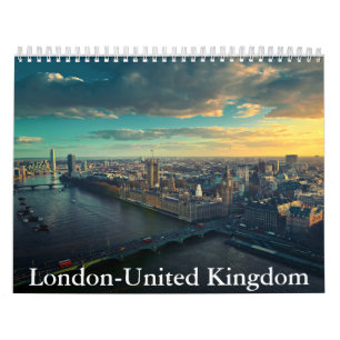 Calendário de Londres-Reino Unido