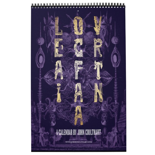 Calendário de Lovecraftiana (Capa)