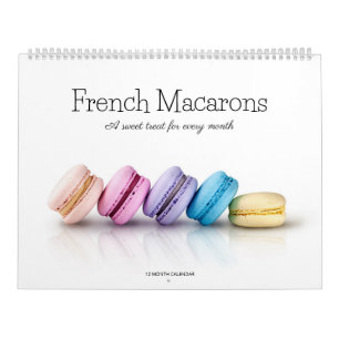Calendário de Macarons Franceses