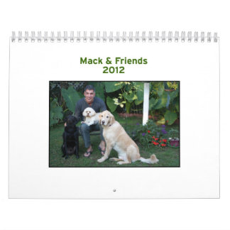 Calendário de Mack & de amigos 2012