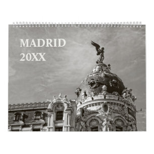 Calendário de Madrid de 12 meses