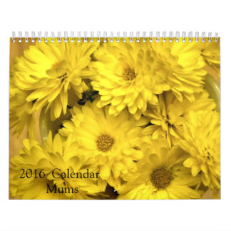 Calendário de Mães de 2016