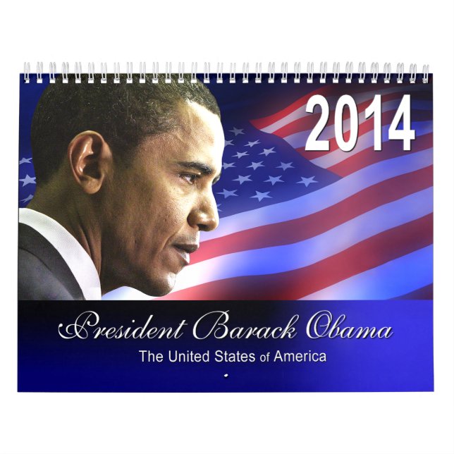 Calendário de Manutenção Coletiva de Obama I 2014 (Capa)