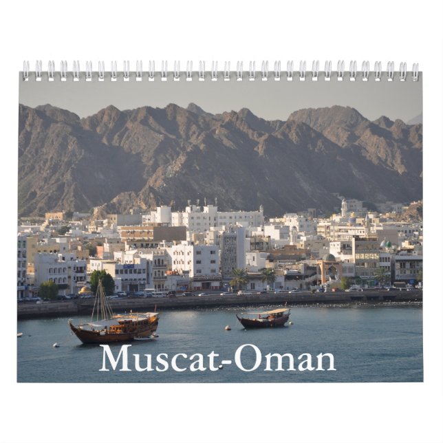 Calendário de Mascate-Oman (Capa)