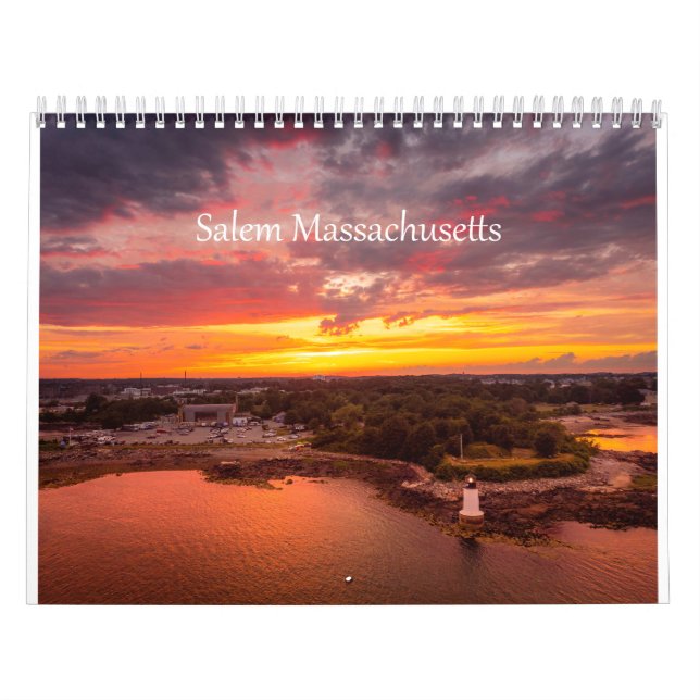 Calendário de Massachusetts Salem (Capa)