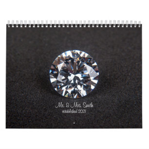 Calendário de Memórias de Casamento