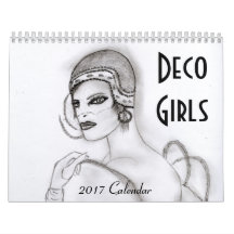 Calendário de Meninas Deco I