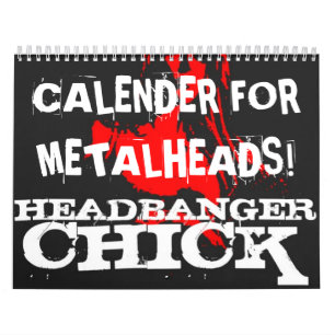 Calendário de Metalhead