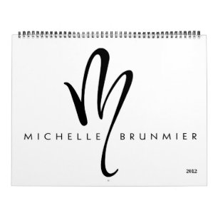 Calendário de Michelle Brunmier 2012 (grande)