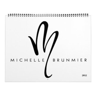 Calendário de Michelle Brunmier 2012 (grande)