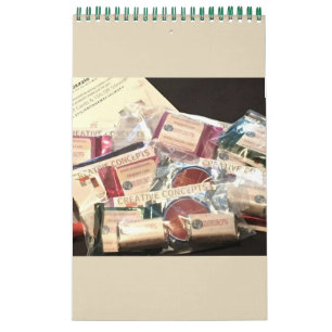 Calendário de minimalismo A QUALQUER ANO/TAMANHO/C