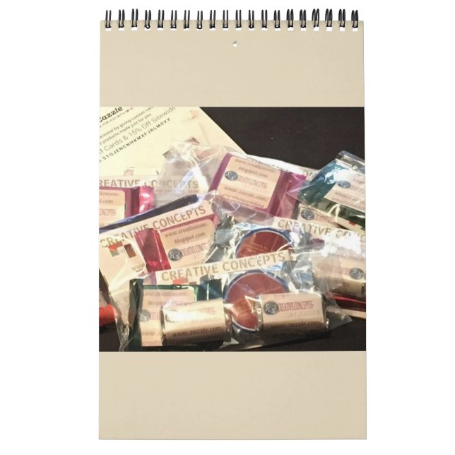 Calendário de minimalismo A QUALQUER ANO/TAMANHO/C (Capa)