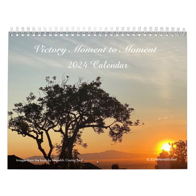 Calendário de Momento para a Vitória de 2024 (Capa)