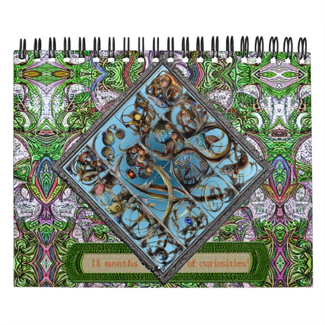 Calendário de Montagem de Designs Estranhos de 18  (Capa)