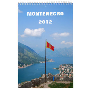 Calendário de Montenegro 2012