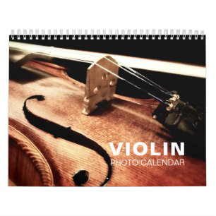 Calendário de Muro de Fotos Violin 2022