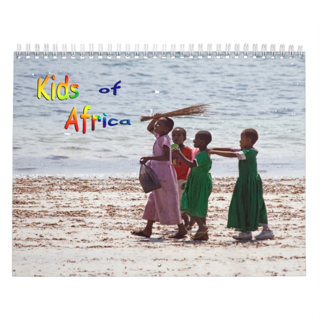 Calendário de Muros dos Jovens da ÁFRICA (Capa)