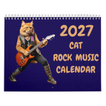 Calendário de Música Rock de Gato