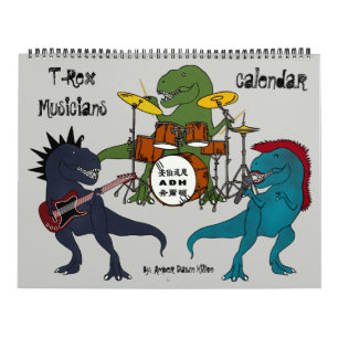 Calendário de Músicos T-Rex