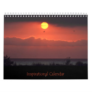 Calendário de Natureza Inspiracional