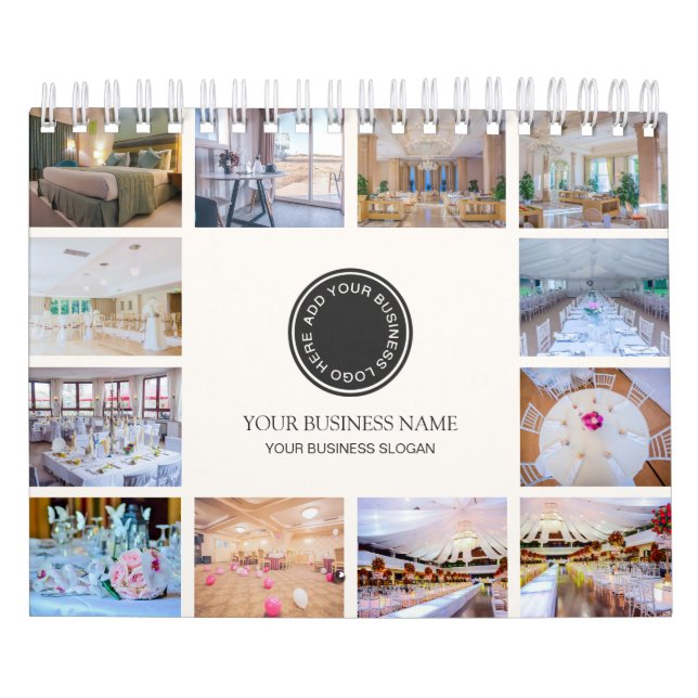 Calendário de Negócios do Hotel e da Recepção de c (Capa)