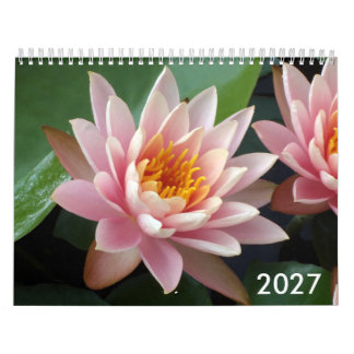 Calendário de Nenúfares 2027