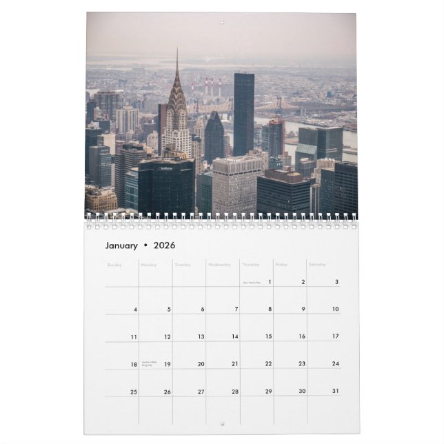 Calendário de New York 2015 (Jan 2026)