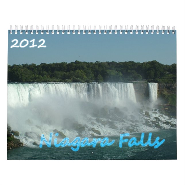 Calendário de Niagara Falls 2012 (Capa)