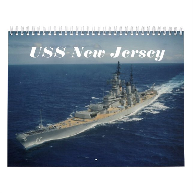 Calendário de Nova Jersey dos EUA (Capa)