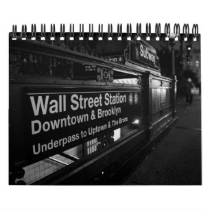 Calendário de NYC - Fotografia Original de Tony