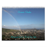 Calendário de Oahu, Havaí 2013
